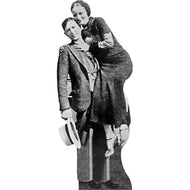 H19908 Bonnie & Clyde Cardboard Cutout Standup