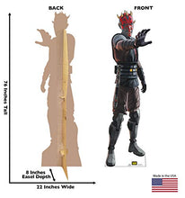 Load image into Gallery viewer, Advanced Graphics Darth Maul Life Size Cardboard Cutout Standup - Star Wars: The Clone Wars (Season 7)
