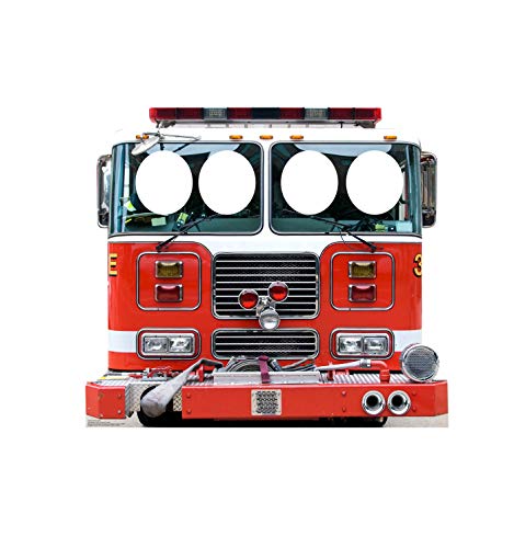 Advanced Graphics Fire Truck Stand-in Life Size Cardboard Cutout Standup