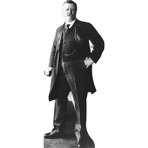 H25026 Theodore Roosevelt Cardboard Cutout Standup