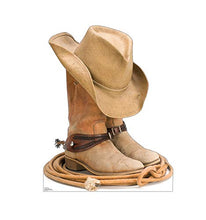 Load image into Gallery viewer, Advanced Graphics Cowboy Boots Life Size Cardboard Cutout Standup
