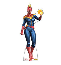 Load image into Gallery viewer, Advanced Graphics Captain Marvel Life Size Cardboard Cutout Standup - Marvel: Contest of Champions
