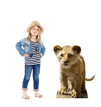 Load image into Gallery viewer, Advanced Graphics Young Simba Life Size Cardboard Cutout Standup - Disney&#39;s The Lion King (2019 Film)
