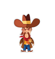 Advanced Graphics Cartoon Sheriff Life Size Cardboard Cutout Standup