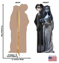 Load image into Gallery viewer, Advanced Graphics Corpse Bride and Groom Life Size Cardboard Cutout Standup
