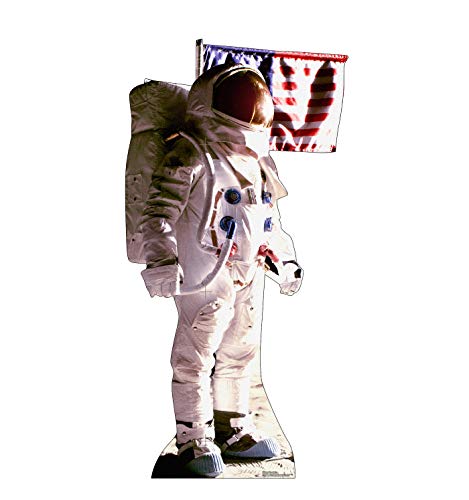 Advanced Graphics Astronaut on The Moon Life Size Cardboard Cutout Standup