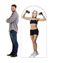 Load image into Gallery viewer, Advanced Graphics Muscle Woman Stand-in Life Size Cardboard Cutout Standup
