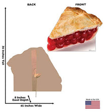 Load image into Gallery viewer, Advanced Graphics Slice of Cherry Pie Life Size Cardboard Cutout Standup
