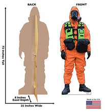 Load image into Gallery viewer, Advanced Graphics Hazmat Guy - Orange Suit - Life Size Cardboard Cutout Standup
