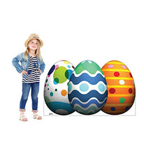 Load image into Gallery viewer, Advanced Graphics Easter Egg Group Life Size Cardboard Cutout Standup
