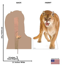 Load image into Gallery viewer, Advanced Graphics Cougar Life Size Cardboard Cutout Standup - Made in USA
