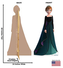 Load image into Gallery viewer, Advanced Graphics Anna in Epilogue Gown Life Size Cardboard Cutout Standup - Disney&#39;s Frozen II (2019 Film)
