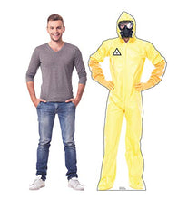 Load image into Gallery viewer, Advanced Graphics Hazmat Guy - Yellow Suit - Life Size Cardboard Cutout Standup
