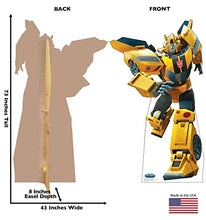 Load image into Gallery viewer, Advanced Graphics Bumblebee Cardboard Cutout Standup - Transformers: EarthSpark (TV Series)
