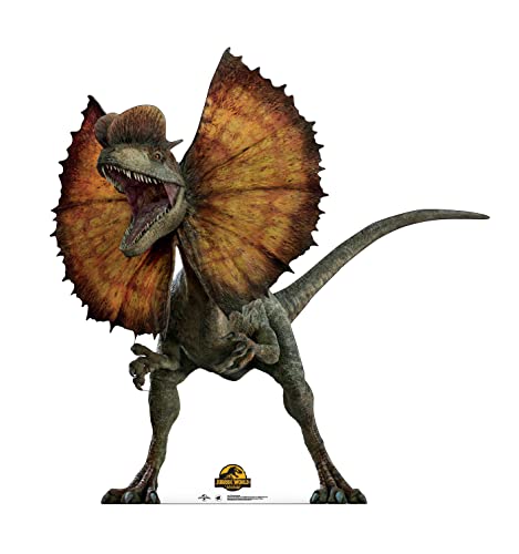 Advanced Graphics Dilophosaurus Life Size Cardboard Cutout Standup - Jurassic World Dominion (2022 Film)