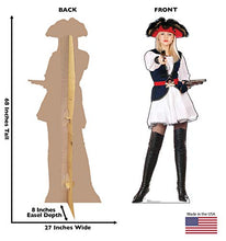 Load image into Gallery viewer, Advanced Graphics Pirate Wench Life Size Cardboard Cutout Standup
