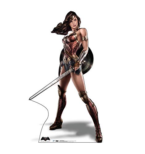 Advanced Graphics Wonder Woman Life Size Cardboard Cutout Standup - Batman V Superman: Dawn of Justice (2016)