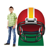 Load image into Gallery viewer, Advanced Graphics Football Helmet Life Size Cardboard Cutout Standup
