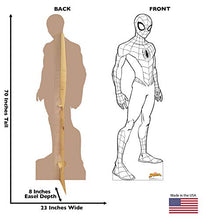 Load image into Gallery viewer, Advanced Graphics Color Me Spider-Man Life Size Cardboard Cutout Standup - Marvel
