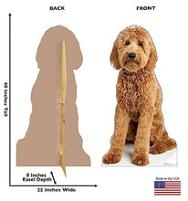 Load image into Gallery viewer, Advanced Graphics Goldendoodle Life Size Cardboard Cutout Standup - Made in USA
