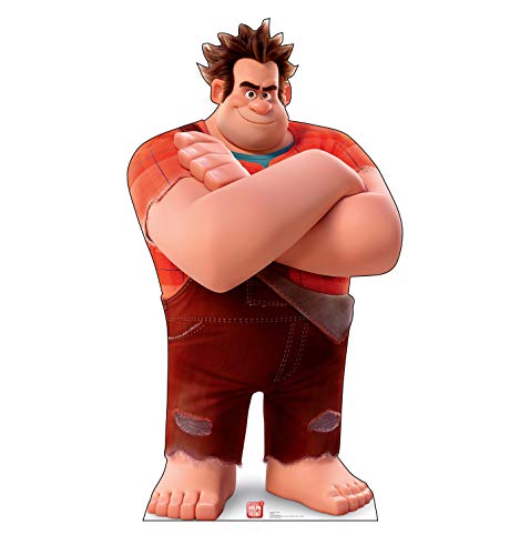 Advanced Graphics Wreck-It Ralph Life Size Cardboard Cutout Standup - Disney's Ralph Breaks The Internet: Wreck-It Ralph 2 (2018 Film)