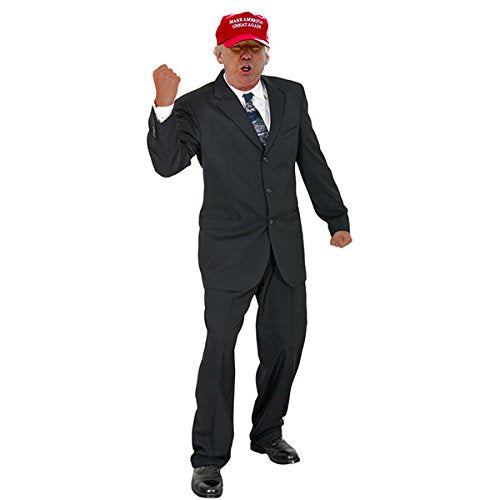 H38009V2 Donald Trump Red Hat Cardboard Cutout Standup