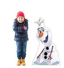 Load image into Gallery viewer, Advanced Graphics Olaf Santa Hat Cardboard Cutout Standup - Disney&#39;s Frozen
