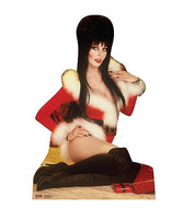 Advanced Graphics Christmas Elvira Sitting Life Size Cardboard Cutout Standup