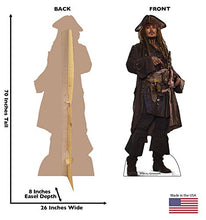 Load image into Gallery viewer, Advanced Graphics Jack Sparrow Life Size Cardboard Cutout Standup - Pirates of The Caribbean: Dead Men Tell No Tales (2017 Film)
