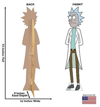 Load image into Gallery viewer, Advanced Graphics Rick Glaring Cardboard Cutout Standup - Rick and Morty (TV Series)
