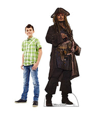 Load image into Gallery viewer, Advanced Graphics Jack Sparrow Life Size Cardboard Cutout Standup - Pirates of The Caribbean: Dead Men Tell No Tales (2017 Film)
