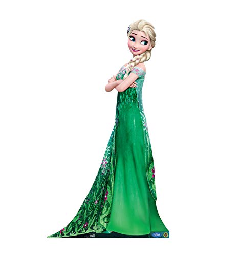 Advanced Graphics Elsa Life Size Cardboard Cutout Standup - Disney's Frozen Fever (2015 Short Film)