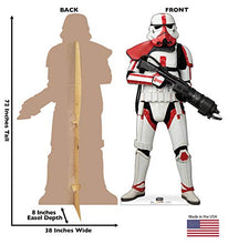 Load image into Gallery viewer, Advanced Graphics Incinerator Trooper Life Size Cardboard Cutout Standup - Disney&#39;s Star Wars: The Mandalorian
