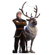 Advanced Graphics Kristoff & Sven Life Size Cardboard Cutout Standup - Disney's Frozen II (2019 Film)