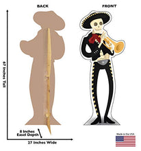 Load image into Gallery viewer, Advanced Graphics Day of The Dead Mariachi Life Size Cardboard Cutout Standup
