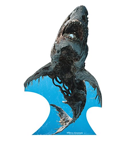 Advanced Graphics Ghost Shark Life Size Cardboard Cutout Standup - Pirates of The Caribbean: Dead Men Tell No Tales (2017 Film)