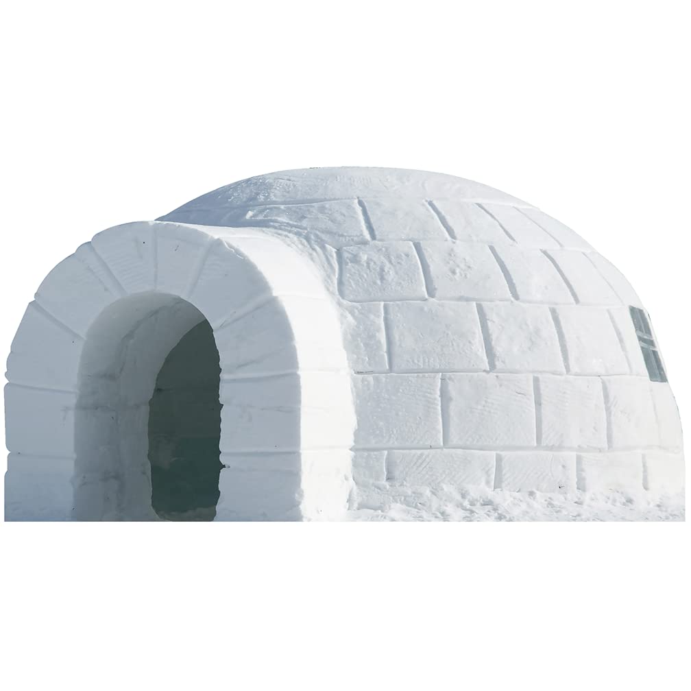 SP12453 Igloo Icehouse Snowhouse Yurt Eskimo Shelter Snow Cardboard Cutout Standee Standup