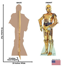 Load image into Gallery viewer, Advanced Graphics C-3PO Life Size Cardboard Cutout Standup - Star Wars Classics (IV - VI)
