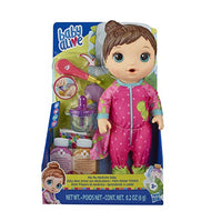 Baby Alive Mix My Medicine Baby Doll, Dinosaur Pajamas, Drinks and Wets, Doctor Accessories, Brown Hair Toy for Kids Ages 3 and Up