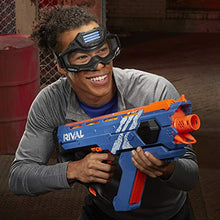 Load image into Gallery viewer, NERF Perses Mxix-5000 Rival Motorized Blaster (Blue) -- Fastest Blasting Rival System, up to 8 Roundsper S -- Rechargeable Battery, Quick-Load Hopper
