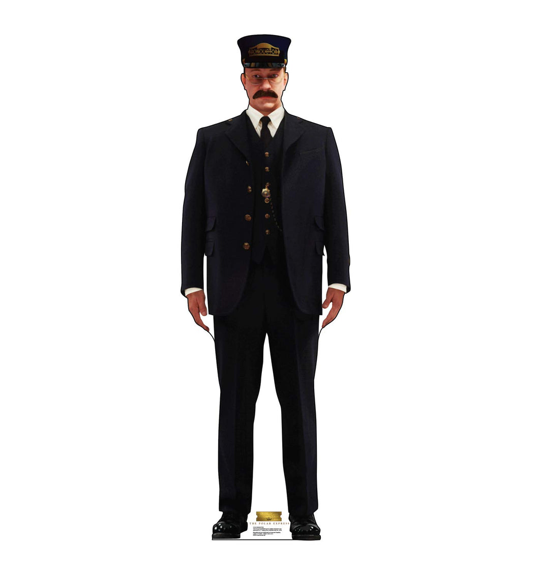 Advanced Graphics Conductor Life Size Cardboard Cutout Standup - The Polar Express (2004 Film)