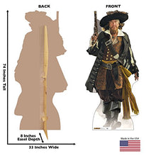 Load image into Gallery viewer, Advanced Graphics Captain Barbossa Life Size Cardboard Cutout Standup - Disney&#39;s Pirates of The Caribbean
