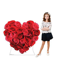 Load image into Gallery viewer, Advanced Graphics Red Roses Heart Life Size Cardboard Cutout Standup
