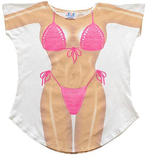Load image into Gallery viewer, Miss America Bikini Cover-Up T-Shirt Size L/XL

