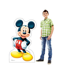 Load image into Gallery viewer, Advanced Graphics Mickey Mouse Life Size Cardboard Cutout Standup
