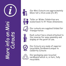 Load image into Gallery viewer, Jacob Elordi (Suit) Mini Size Cutout
