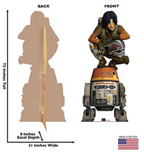 Load image into Gallery viewer, Advanced Graphics Ezra &amp; Chopper Life Size Cardboard Cutout Standup - Disney&#39;s Star Wars Rebels
