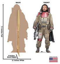 Load image into Gallery viewer, Advanced Graphics Baze Malbus Life Size Cardboard Cutout Standup - Rogue One: A Star Wars Story
