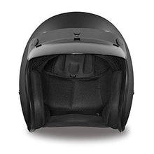 Load image into Gallery viewer, Daytona Helmets Motorcycle Open Face Helmet Cruiser- 100% DOT Approved (XX-Large, Dull Black)
