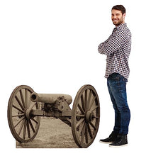 Load image into Gallery viewer, Advanced Graphics Civil War Cannon Life Size Cardboard Cutout Standup
